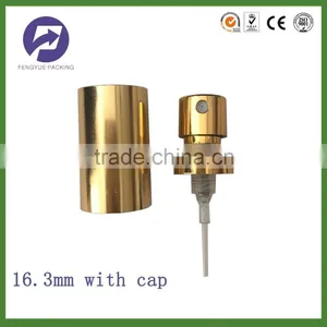 Manufacturer Aluminum 16.3mm Crimp Sprayer Pump With Cap thumbnail-1