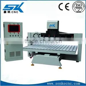 SENKE CNC Wheel Lathe Cutting Machine Dsp Control System Cnc Router Machine Carving Machine 3D CNC Machine thumbnail-1