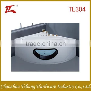 Freestanding Made in China Top Class Low Price Triangle Special Design Fashion Style Massage Bathtub thumbnail-1