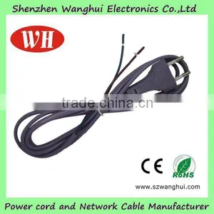 Brazil 2 Pin Power Cord/cable/wire / Stripped 4.8 Plug thumbnail-4