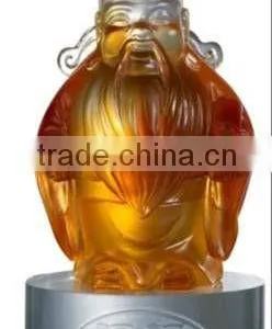 Chinese Liuli Buddha Statue thumbnail-1