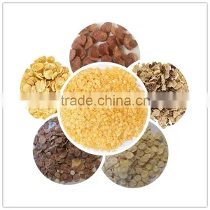 200-300kg/h Automatic and Low Power Consumption Kelloggs Corn Flakes Machine thumbnail-2