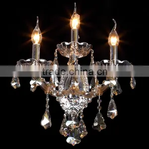 Crystal Candles Wall Sconces for Bedroom thumbnail-2