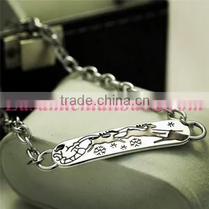 Fashion Christmas Jewelry Cuff Bangle Bracelet Wholesale thumbnail-2