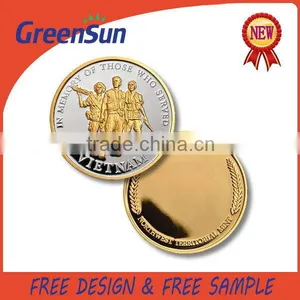 2015 Wholesale Professional Design Gold Plated us Coin thumbnail-1