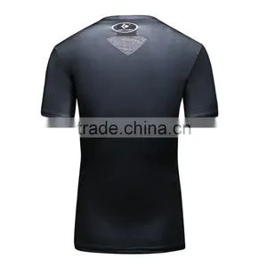 2016 Guangzhou Casual Wear Camisetas Marvel Men Superhero Compression Shirts 3d t Shirt Sportswear for Maler thumbnail-4