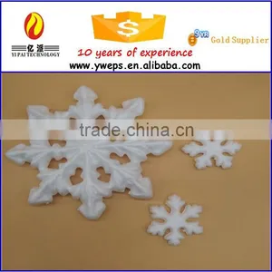 2015 Christams Holiday White Foam Polystyrene Snow Flake for Decoration thumbnail-2