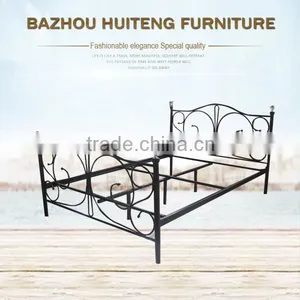 Hot Sale Modern Bedroom Furniture Metal Bed thumbnail-1