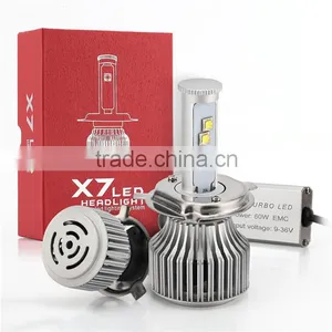 Hot Selling Waterproof Level High H4 Led Headlight P43t in Retail thumbnail-2