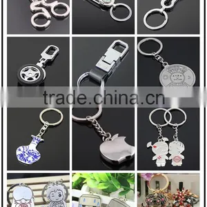 New Sublimation Promotion Fashion Metal Diamond Keychain thumbnail-2