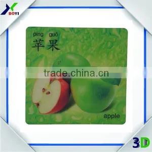 Factory Supplier Newest Design 3D Lenticular Placemat/3D Lenticular Cup Mats thumbnail-6
