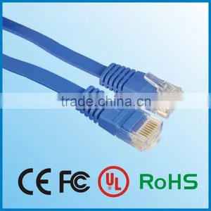 Shenzhen Factory Wholesale Ethernet Cat6/cat6a Flat Network Cable thumbnail-1