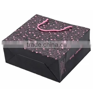 Black Popular Paper Gift Bag Paper thumbnail-4
