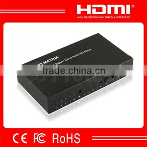 Spdif Digital Optical Audio Matrix 4x2 thumbnail-1