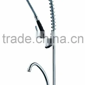Chrome Commercial Style Pre Rinse Kitchen Faucet 1603-CP thumbnail-1