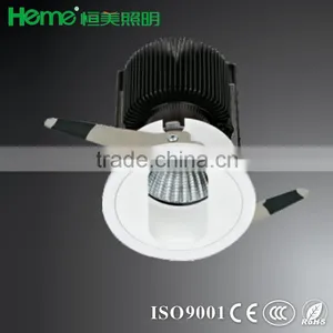 Aluminum LED Lux Round COB 9W/12W/15W 590lm 780lm 980lm LED Ceiling Recessed Mount Down Light thumbnail-1