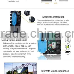 640*640*100mm SMD P10 Outdoor LED Video Screen thumbnail-6