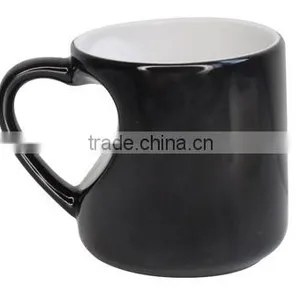 Heart Handle Color Changing Mug/ Color Changing Mug/ Colorful Mug for Promotion/ Designed Mug thumbnail-1