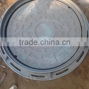Heavy Duty Casting Iron Ductile Foundry Manhole Covers OEM China Manufacture Top Selling Manhole Covers thumbnail-1