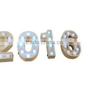 Popular Decorations Figure Lights Figure Shape Light Marquee Number Light for Room Decoration thumbnail-4