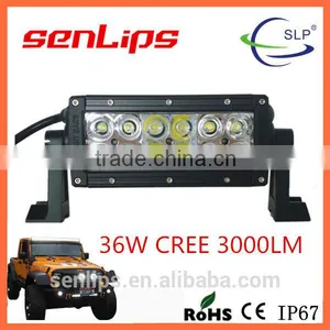 36W C-REE Led Light Bar for 4D Lens IP67 Offroad Led Light Bar for Truck Special Vehicle thumbnail-1