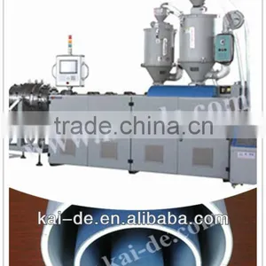 PP Noise Reduction Pipe Making Machine Factory thumbnail-1