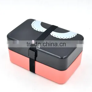 School Lunch Box Bento Set, Lunch Box With Compartments thumbnail-1