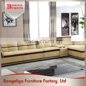 Latest Recliner Durable Eco-friendly New l Shaped Modern Sofa Design thumbnail-1
