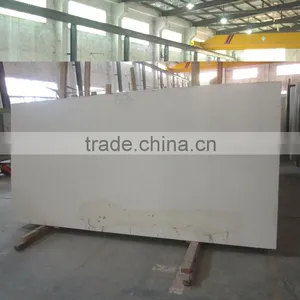 Glacier White Artificial Quartz Stone Slab thumbnail-1