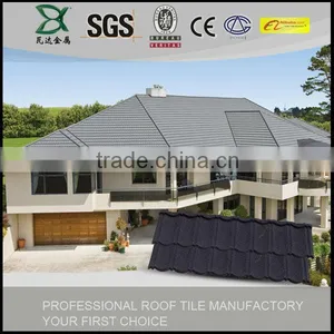 1345*420mm Charcoal Black Aluminum Zinc Roof Plate thumbnail-1