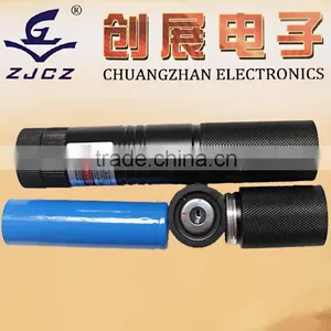 303 Green Laser Pointer 18650 Flashlight thumbnail-1