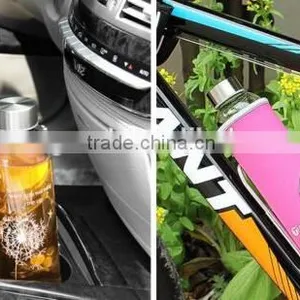 2014 New Fashion Sport Sports Glass Drinking Water Bottle With BPA Free thumbnail-3