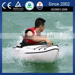 2014 Hison New Fiberglass Canoes Water Scooter Engine thumbnail-1