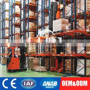 Excellent Quality Customized OEM Rack VNA Pallet Racking With Wheels thumbnail-1