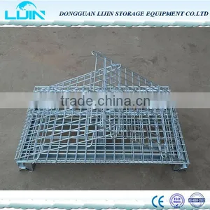 Metal Wire Mesh Container/Heavy Duty Used Storage Cages for Sale thumbnail-3