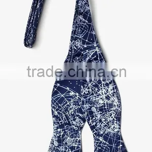 2016 Novelty Cheap Polyester Double Sided Self Tie Bow Ties for Boys thumbnail-6