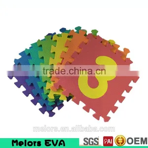 Melors Colorful Eva Foam Play Mat EVA Number and Alphabet Mat Shockproof Taekwondo Eva Tatami Puzzle Mats thumbnail-4