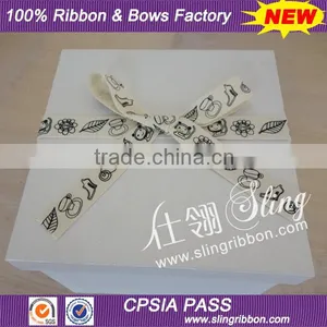 Wholesale Printed Ribbon Bows thumbnail-1