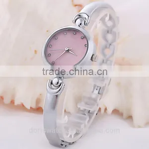 Top Sale Alloy Bracelet Simple Style Diamond Dial Fashion Women Watch thumbnail-2