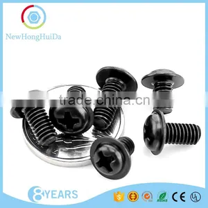 Carbon-steel Black Kilvery Wafer Head Truss Head Self Machine Screws thumbnail-5