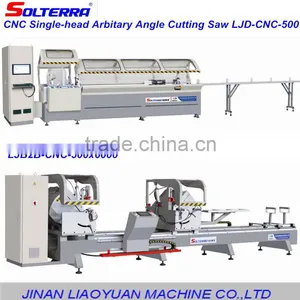 Aluminum Window and Door Making Machine-CNC Double Head Precision Cutting Saw thumbnail-1