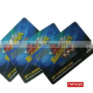 Custom Offset Printing Embossed Number Plastic Gift Pvc Card thumbnail-3
