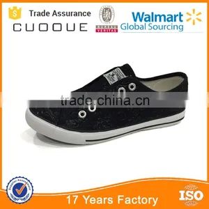 Cheapest Vulcanized Canvas Shoe/Classic Shoes /Football Shoe thumbnail-1