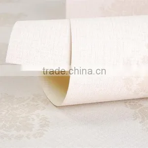 Shallow Embossing Wallpaper European Flower Wall Paper Hot Sale thumbnail-6