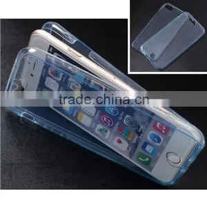 360 Degree TPU Full Protective Cover Clear Transparent Bumper Case for Apple Iphone 7 7 Plus 6 6s Plus for Samsung Note 7 thumbnail-2
