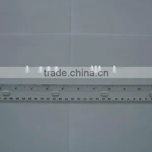 High Quality Transparent 30cm Unfolding Plastic Ruler for School and Office thumbnail-1