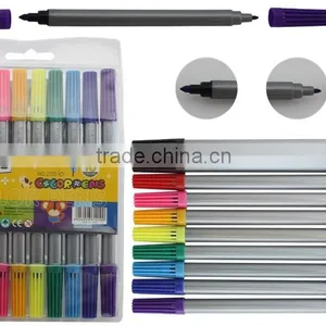10 Pack Washable Water Color Pen in PVC Bag Set thumbnail-1