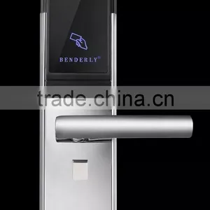 Swipe Card Door Lock,stainless Steel Electronic Hotel Panel Lock thumbnail-5