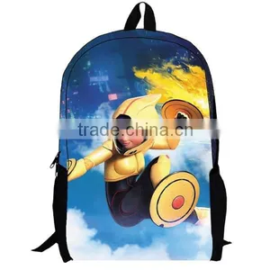 Popular Baymax Cartoon Children Backpack thumbnail-3