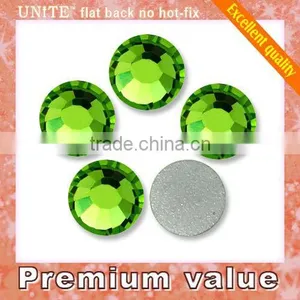Flat Back Rhinestones Lt Peridot Nail Art Stone thumbnail-1